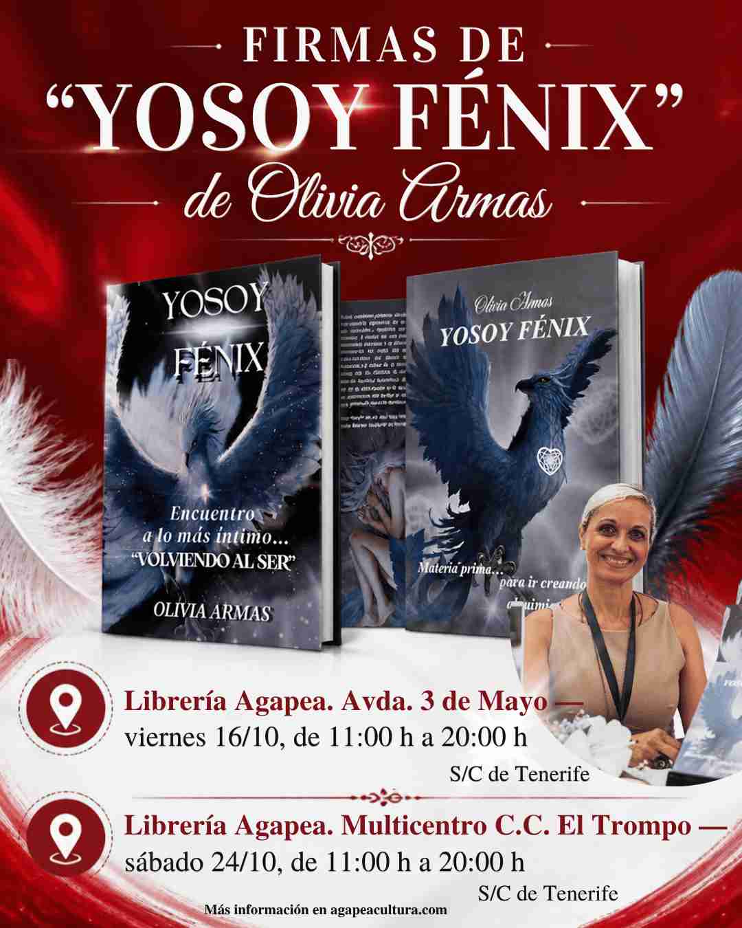 Lanzamiento del libro YOSOY FËNIX: Materia prima para ir creando alquimia interior de Olivia Armas